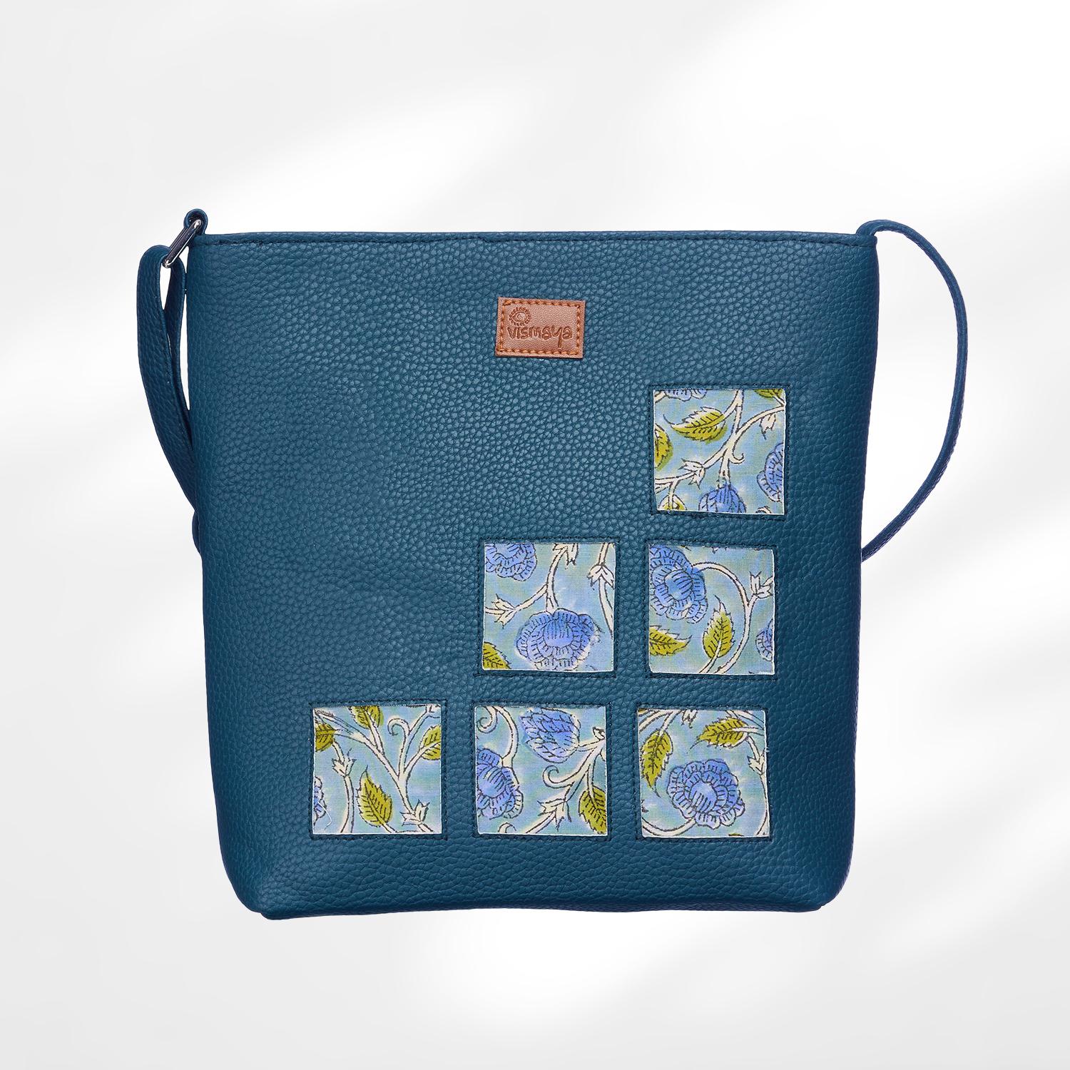 #colour_Pastel Floral Cutwork Sling