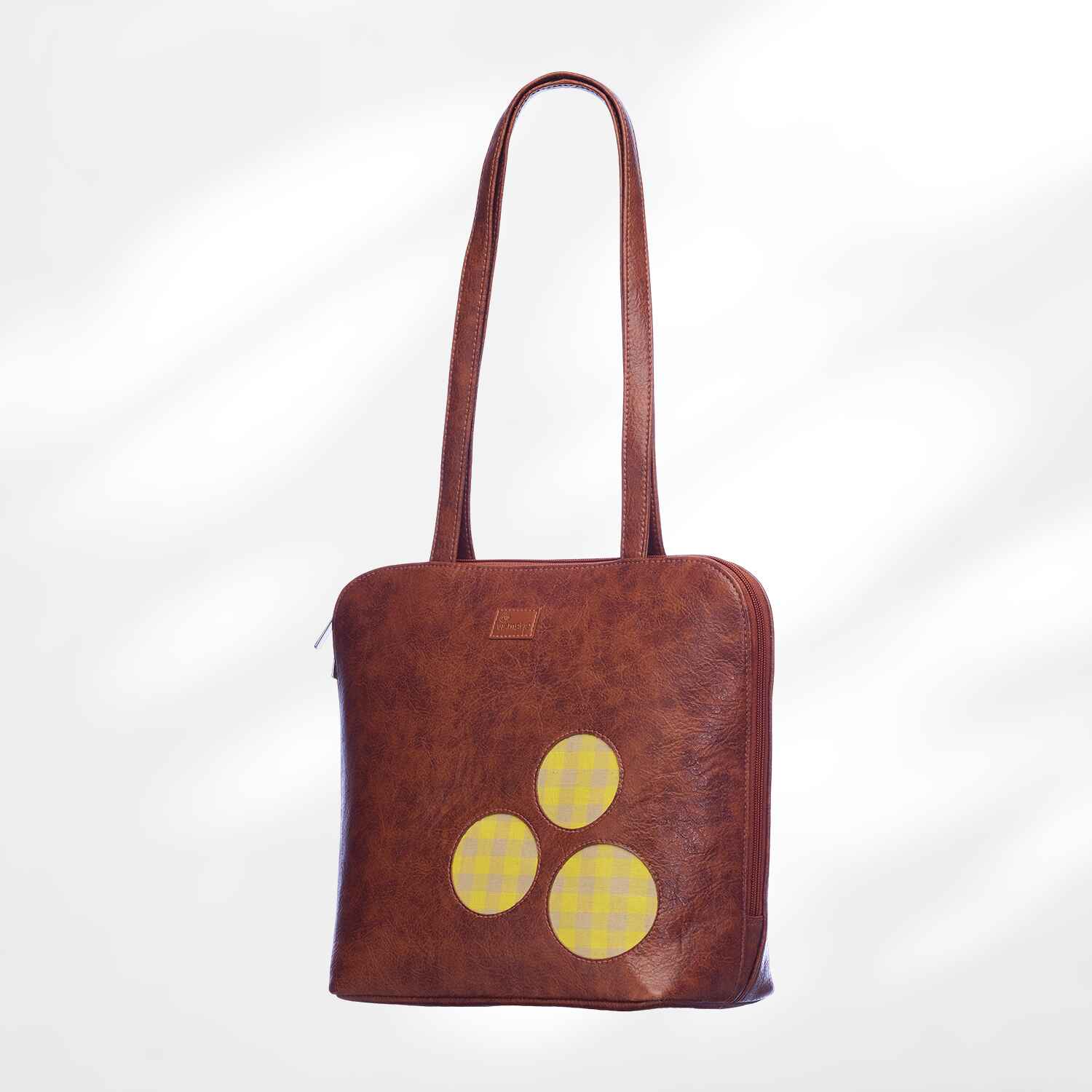 Round Corner Leather
Cutwork Bags