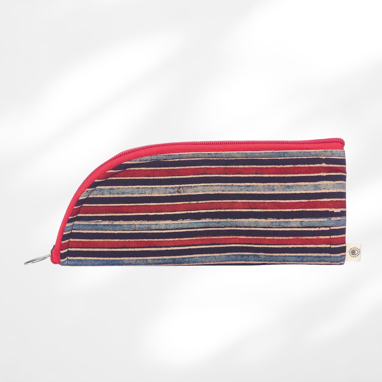 #colour_Striped Classic Eyewear Case