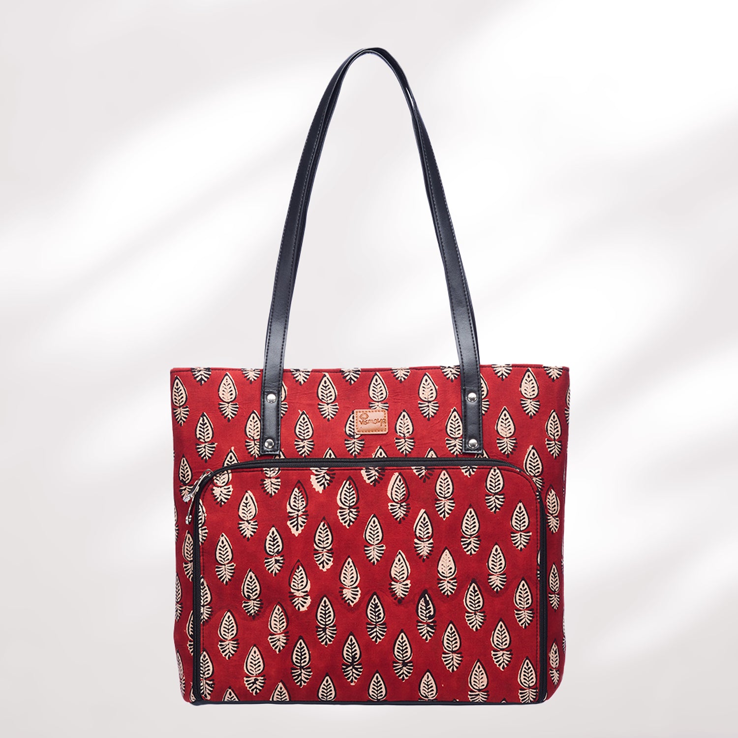 #colour_Red Leaf Organizer Tote