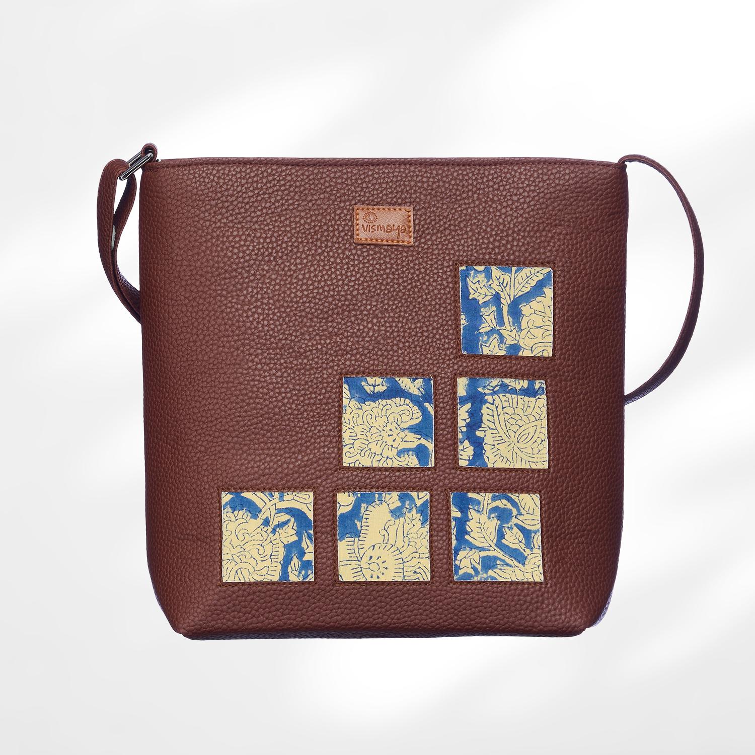 Square Cut Work Sling Bag