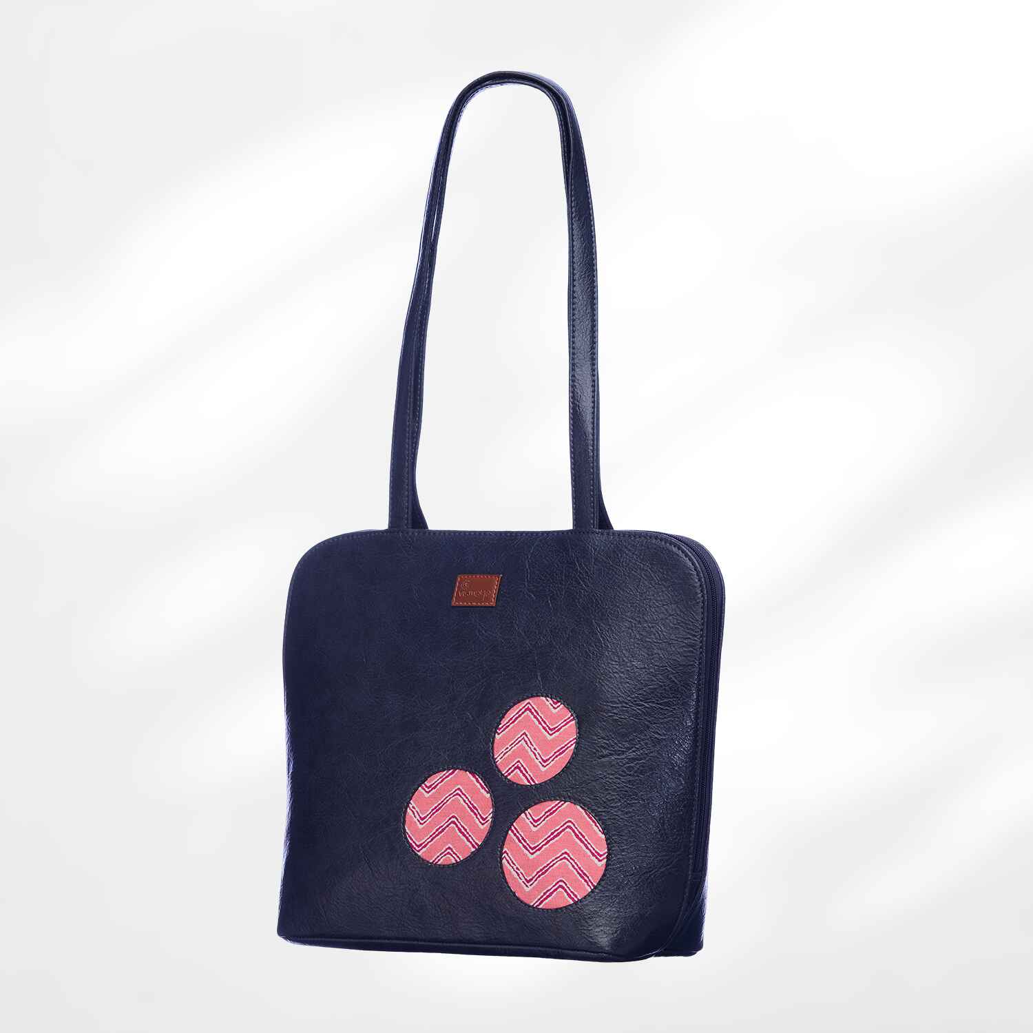 Round Corner Leather
Cutwork Bags