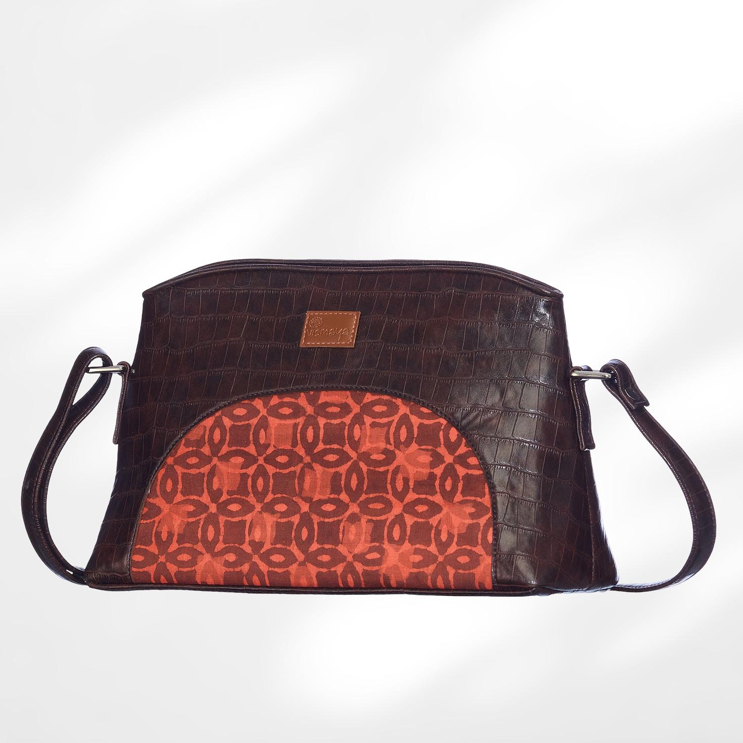 #colour_Rust Geo Arc Sling