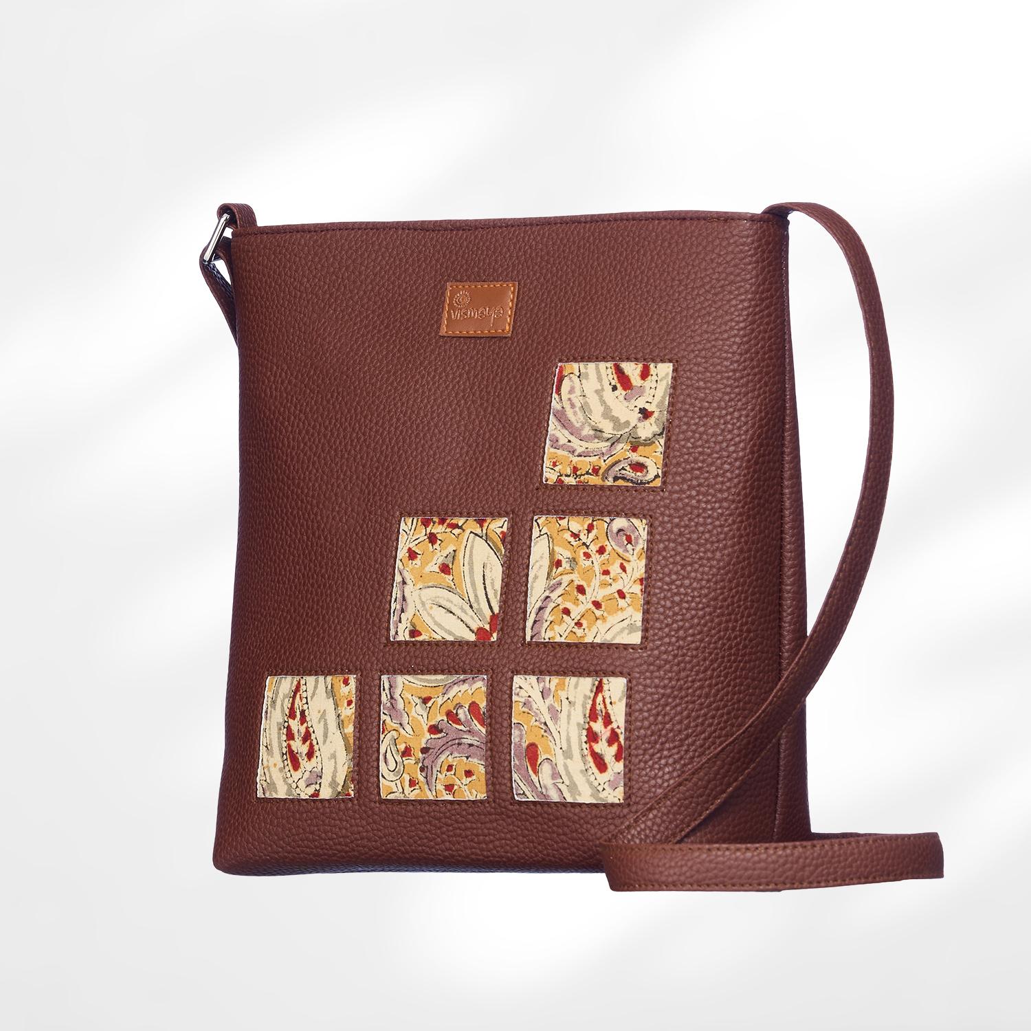 #colour_Paisley Blockprint Cutwork Sling