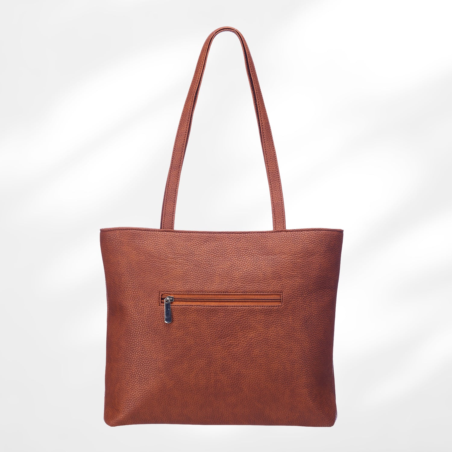 #colour_Indigo Geometric Blockprint Cutwork Tote