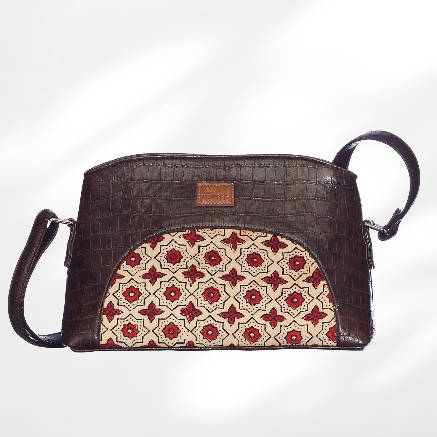 #colour_Beige Motif Arc Sling