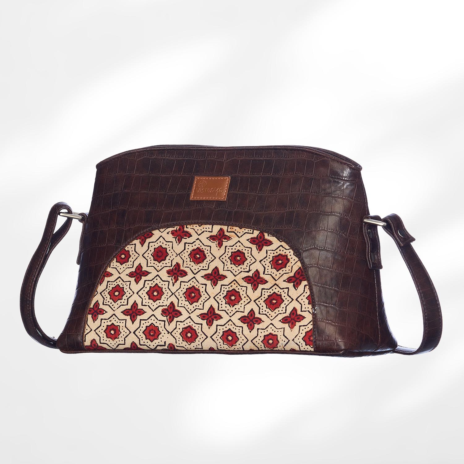 #colour_Beige Motif Arc Sling