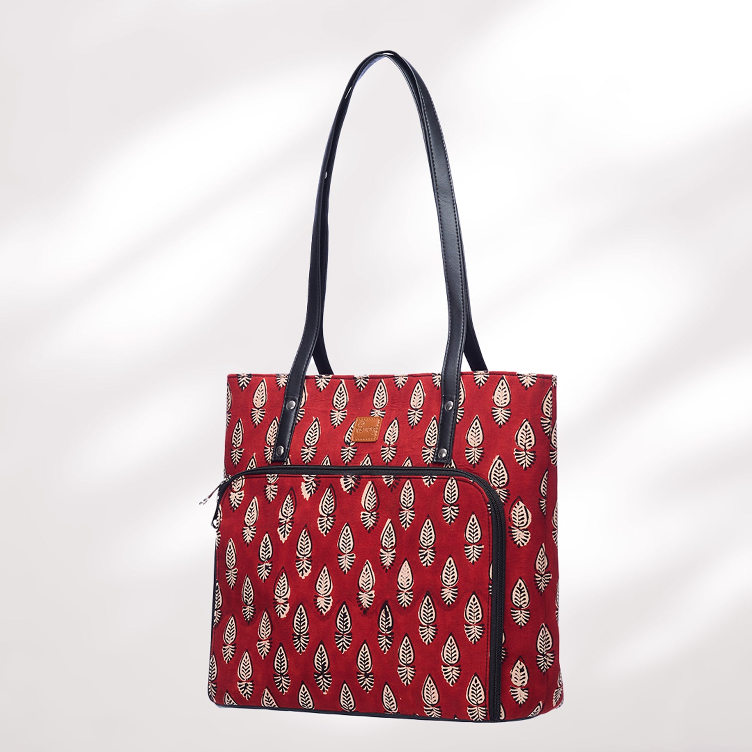 #colour_Red Leaf Organizer Tote