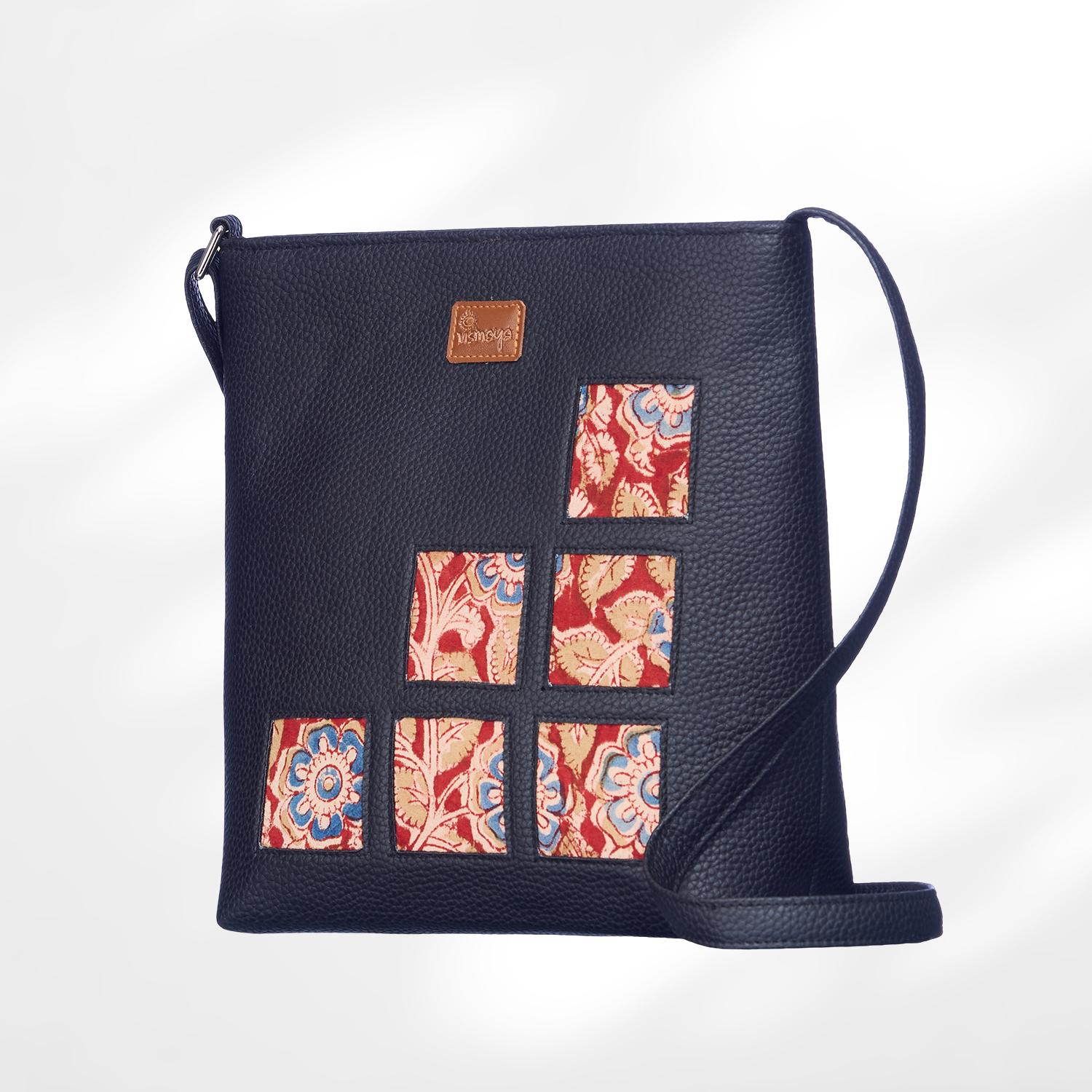 #colour_Multicolour Cutwork Sling