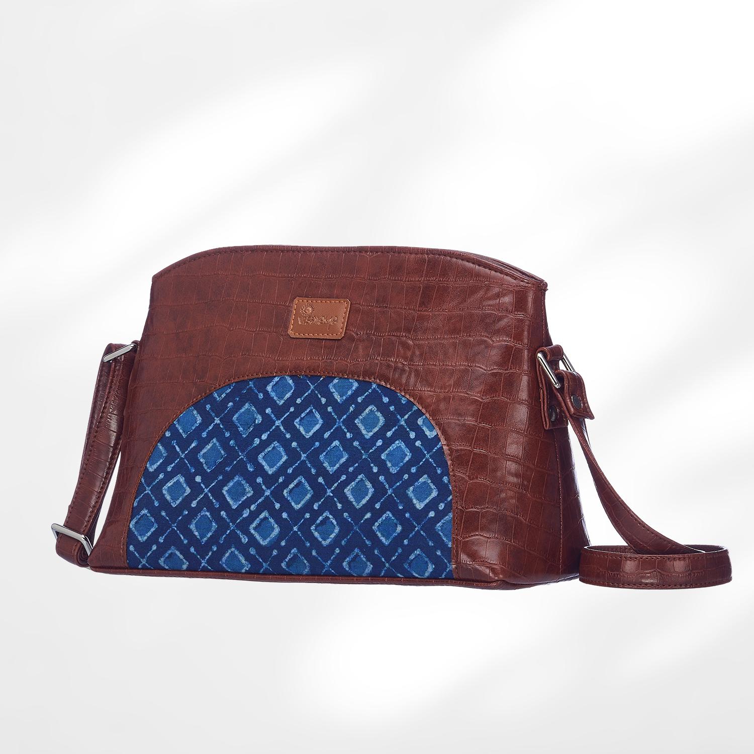 #colour_Indigo Diamond Arc Sling