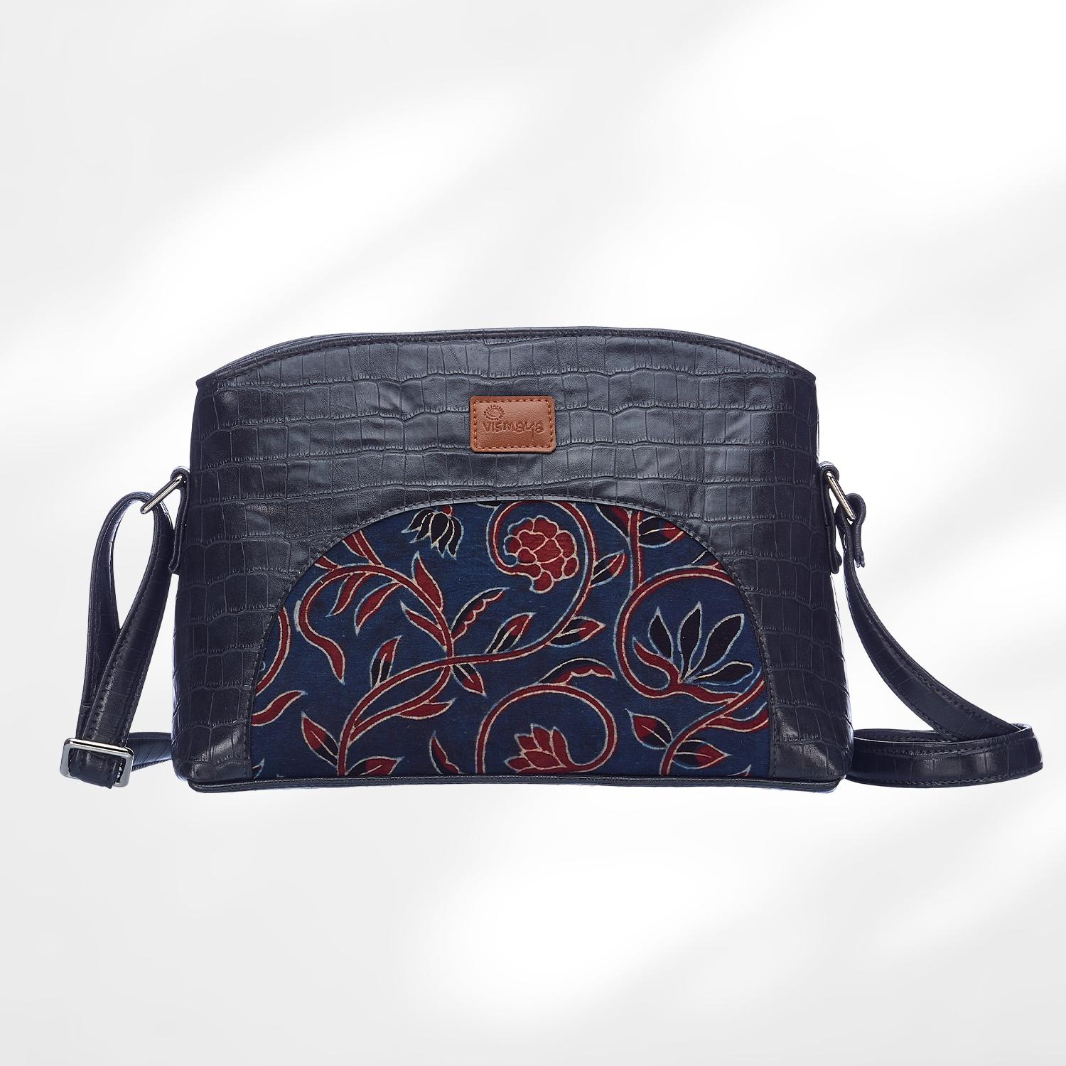 #colour_Indigo Dot Arc Sling