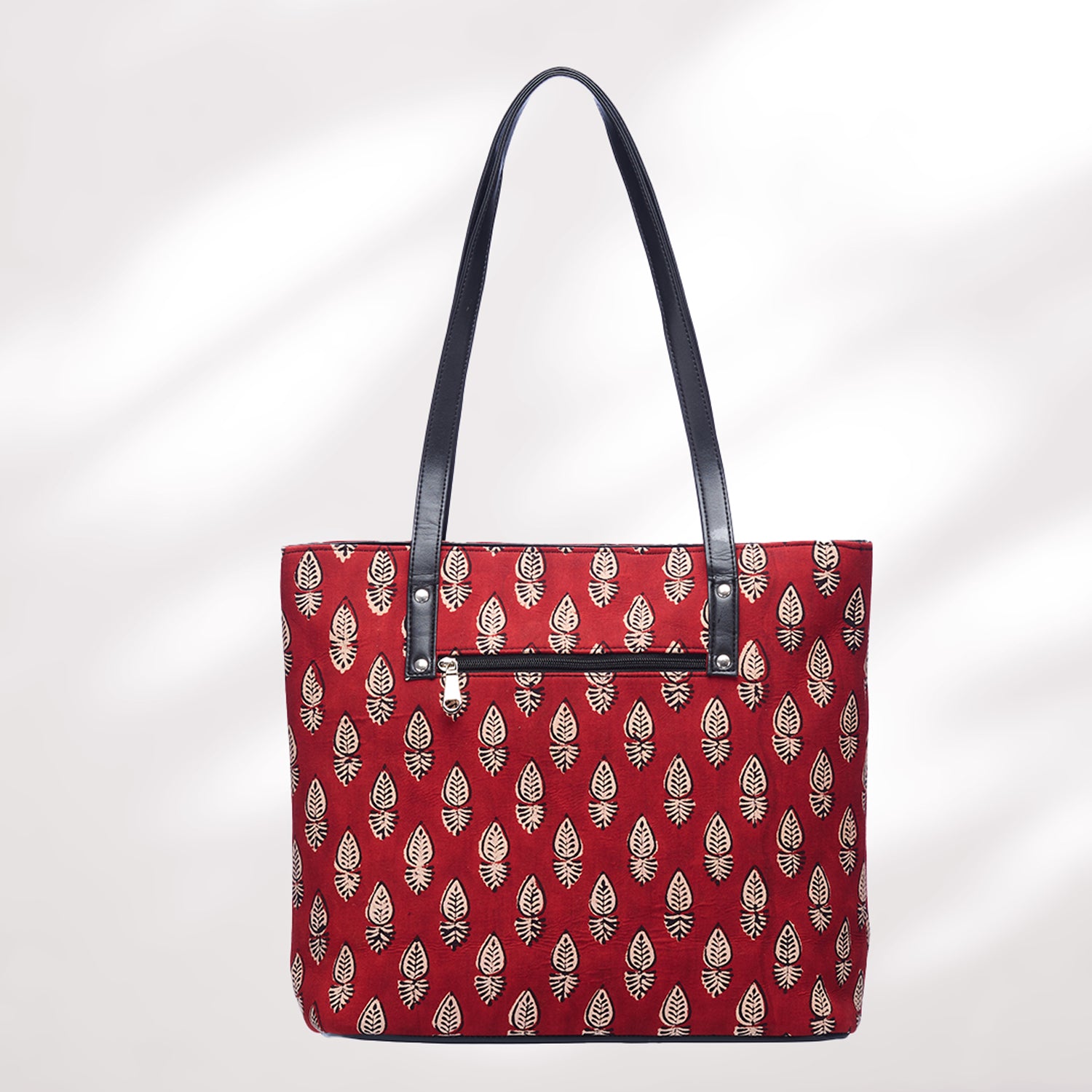 #colour_Red Leaf Organizer Tote