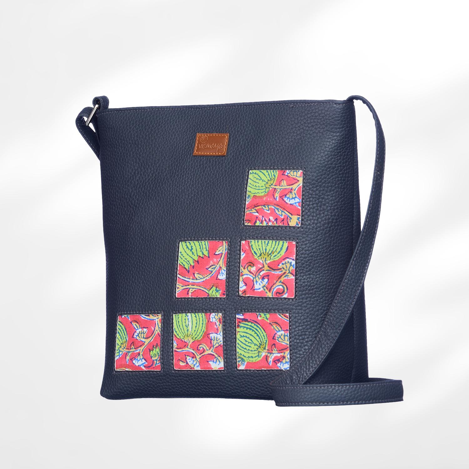 Square Cut Work Sling Bag