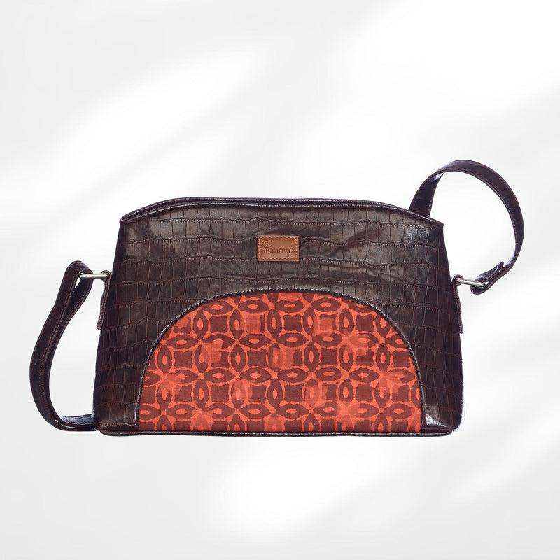 #colour_Rust Geo Arc Sling