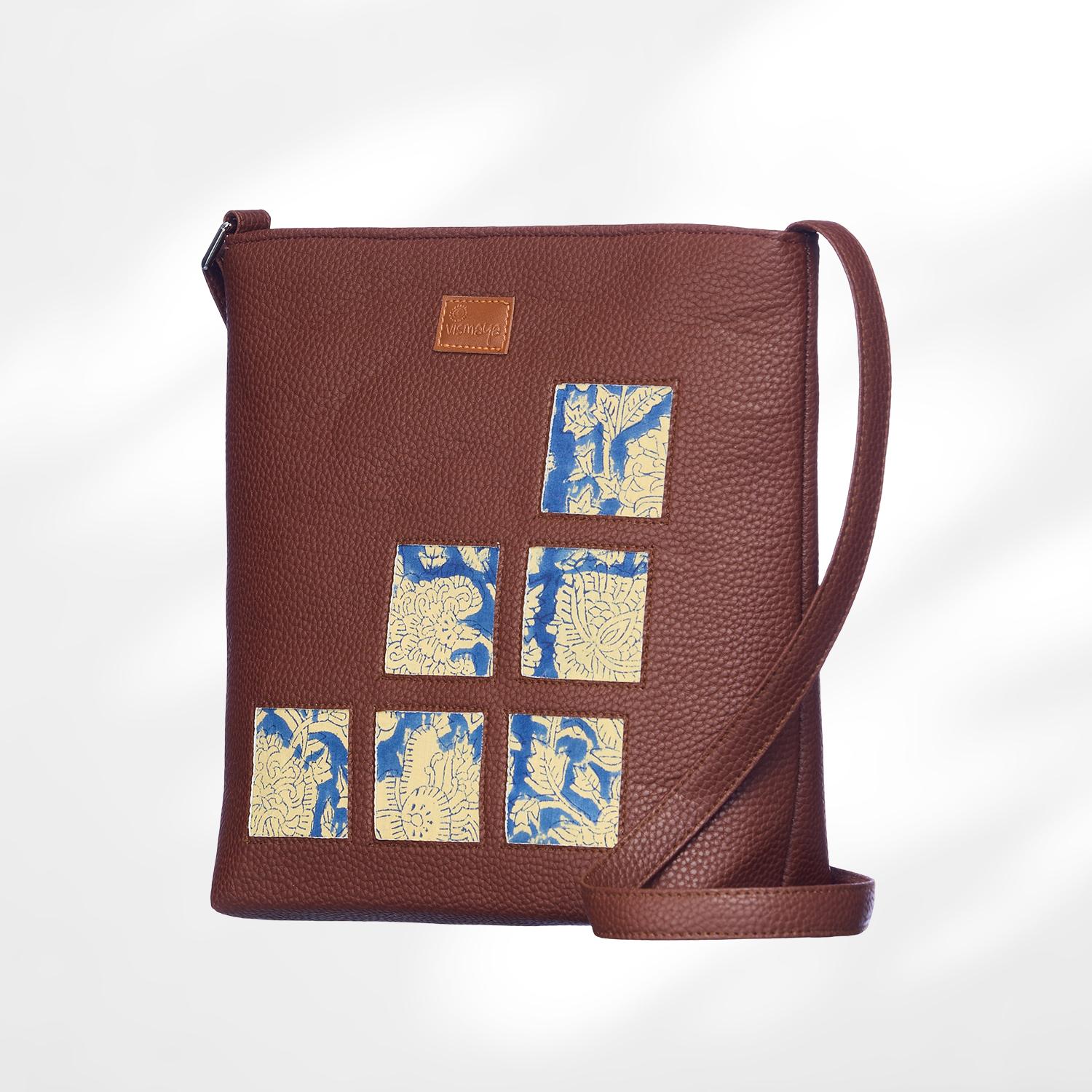 Square Cut Work Sling Bag
