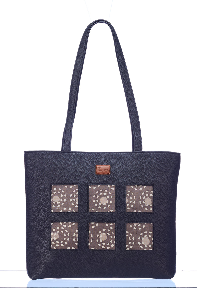 Cut Work Tote Bag